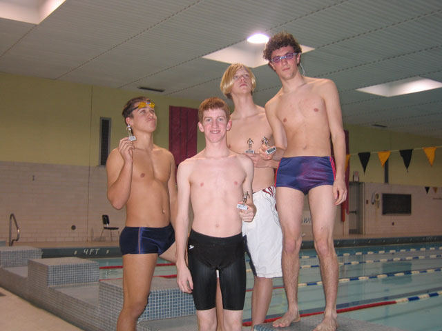 CB East Relays - Boys 200 Breast Relay 2nd Place