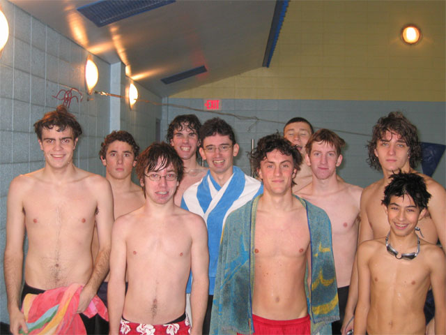 Boys Swim Team at LaSalle